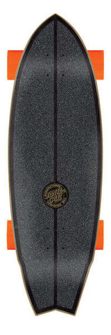 Santa Cruz Complete Cruiser Flame Dot Shark