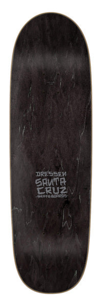 Santa Cruz Deck Dressen Skull Rose Pro Shaped