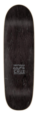 Santa Cruz Deck Dressen Skull Rose Pro Shaped