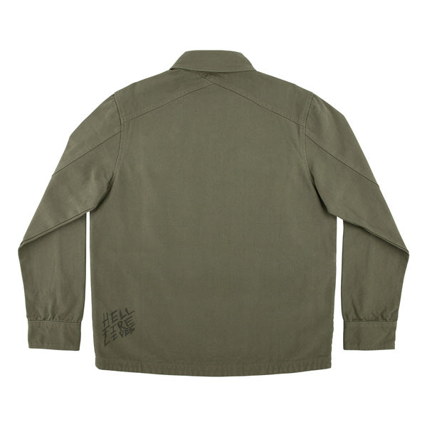 Santa Cruz Jacket St Crawl Utility Ls Army