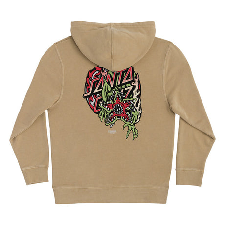 Santa Cruz Sweat St Demogorgon Dot Hood Pigment Sand Youth