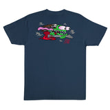 Santa Cruz T-Shirt St Eddie Slasher Ss Blue Dusk