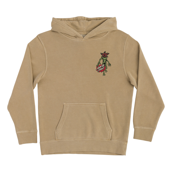 Santa Cruz Sweat St Demogorgon Dot Hood Pigment Sand Youth