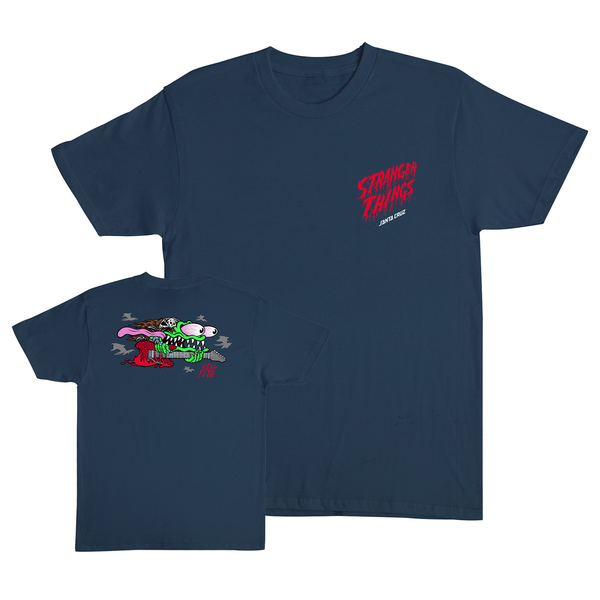 Santa Cruz T-Shirt St Eddie Slasher Ss Blue Dusk