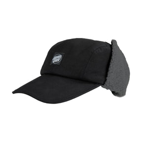Casquette Santa Cruz Opus Dot Label Trapper Hat Black