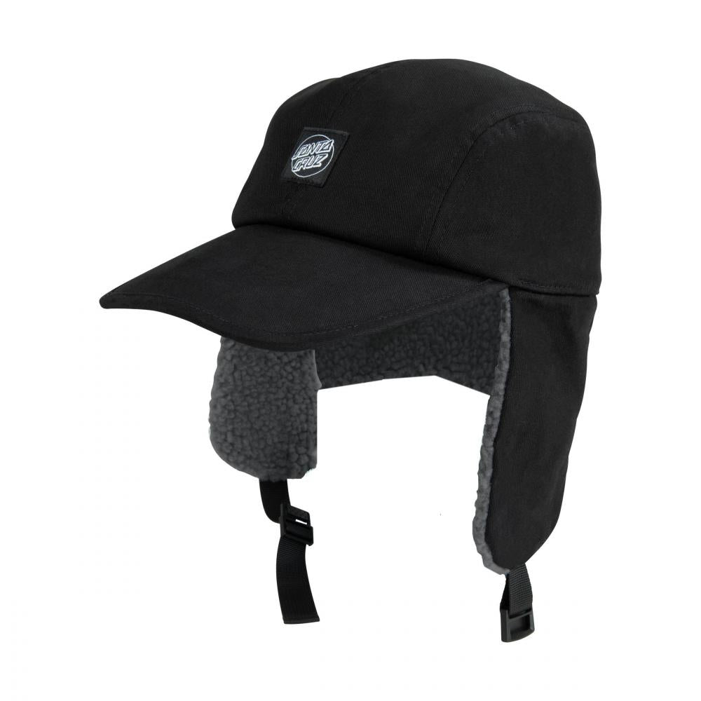 Casquette Santa Cruz Opus Dot Label Trapper Hat Black