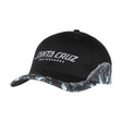 Casquette Santa Cruz Burn Out Black / Multi