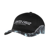 Casquette Santa Cruz Burn Out Black / Multi