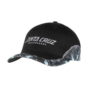 Casquette Santa Cruz Burn Out Black / Multi