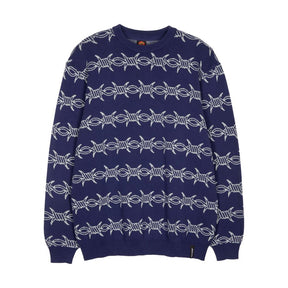 Sweat col rond Santa Cruz Wired Knit Midnight Blue
