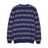 Sweat col rond Santa Cruz Wired Knit Midnight Blue