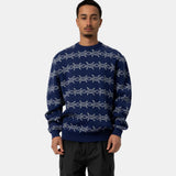 Sweat col rond Santa Cruz Wired Knit Midnight Blue