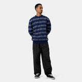 Sweat col rond Santa Cruz Wired Knit Midnight Blue
