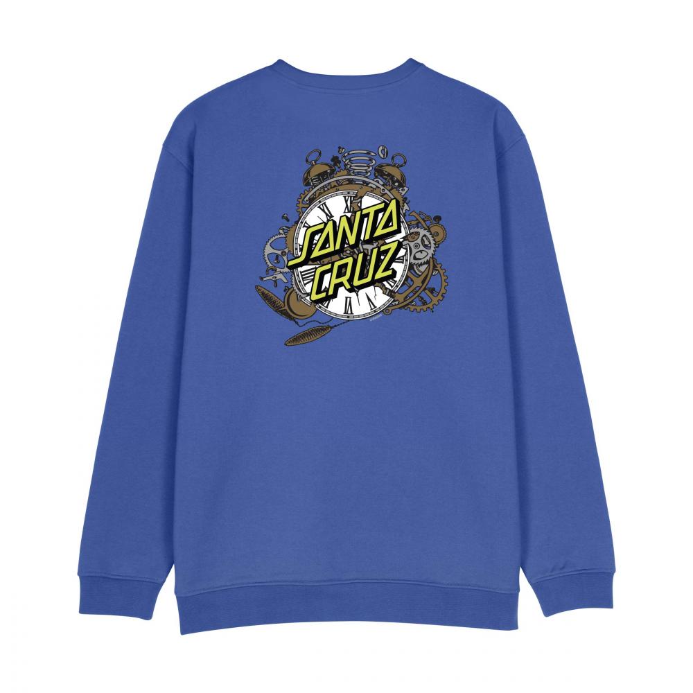 Sweat col rond Santa Cruz Grabke Exploding Dot Sapphire