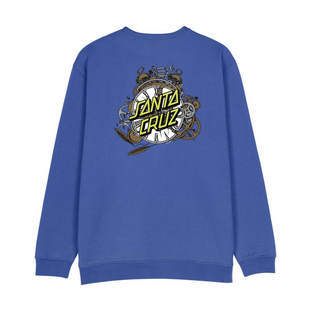 Sweat col rond Santa Cruz Grabke Exploding Dot Sapphire