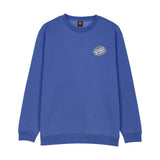 Sweat col rond Santa Cruz Grabke Exploding Dot Sapphire