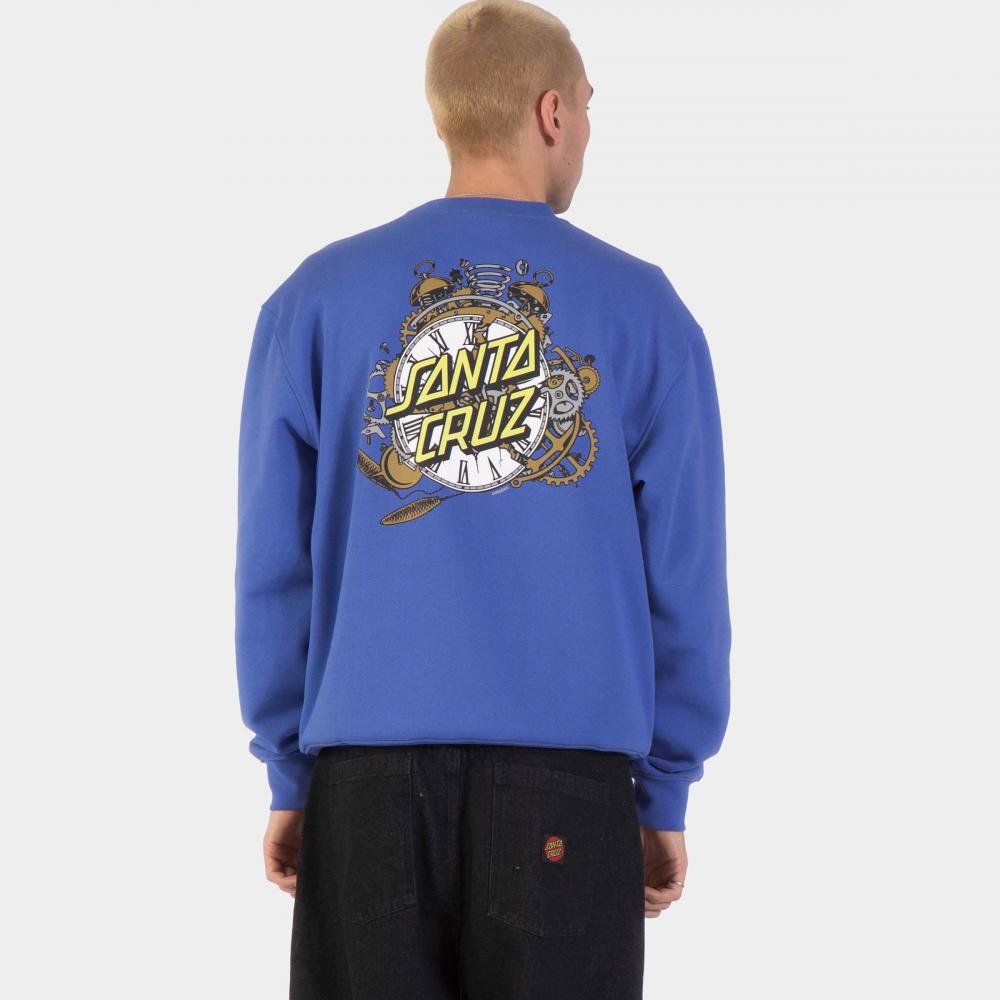 Sweat col rond Santa Cruz Grabke Exploding Dot Sapphire