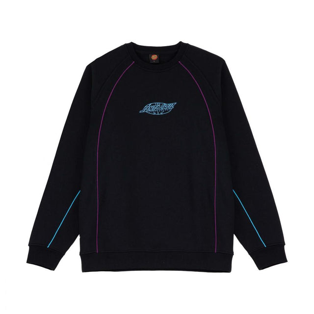 Sweat col rond Santa Cruz Pinstripe Black