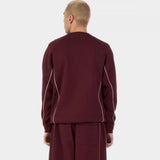 Sweat col rond Santa Cruz Pinstripe Dark Plum