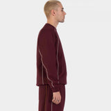 Sweat col rond Santa Cruz Pinstripe Dark Plum