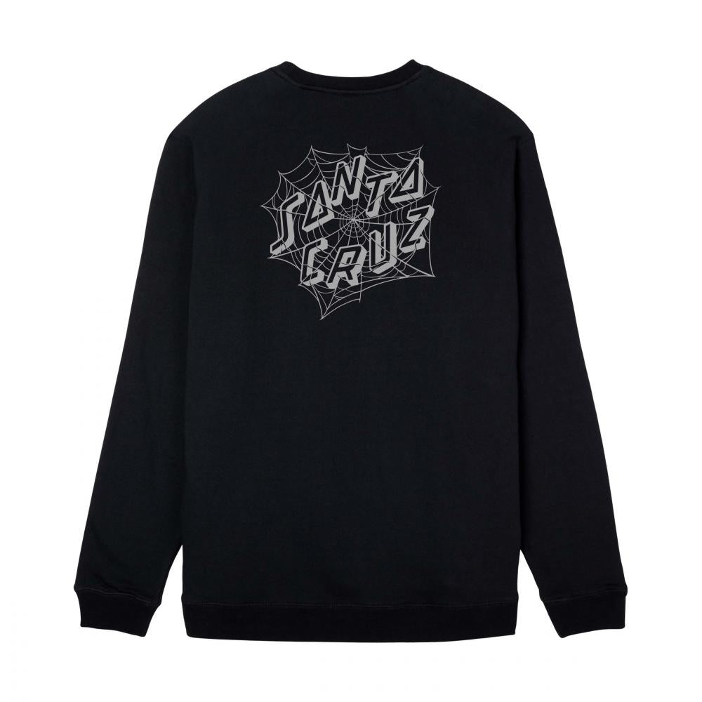 Sweat col rond Santa Cruz Web Black