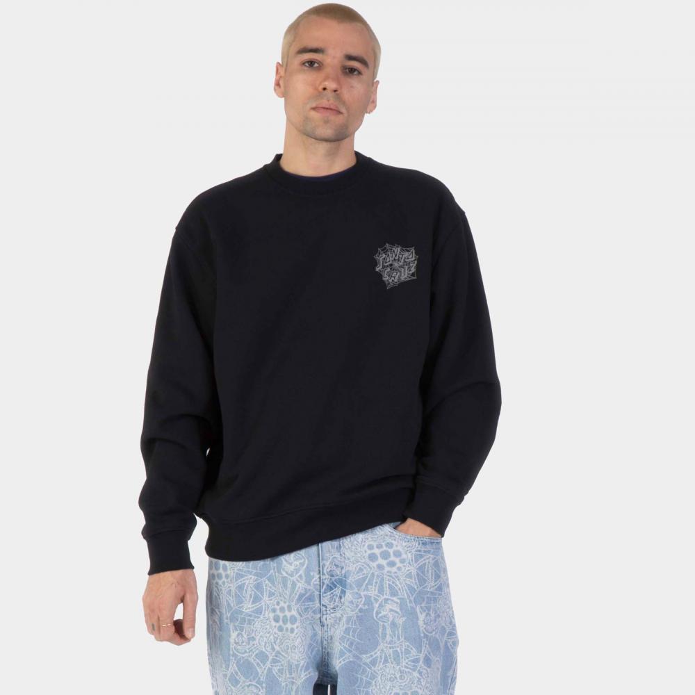 Sweat col rond Santa Cruz Web Black