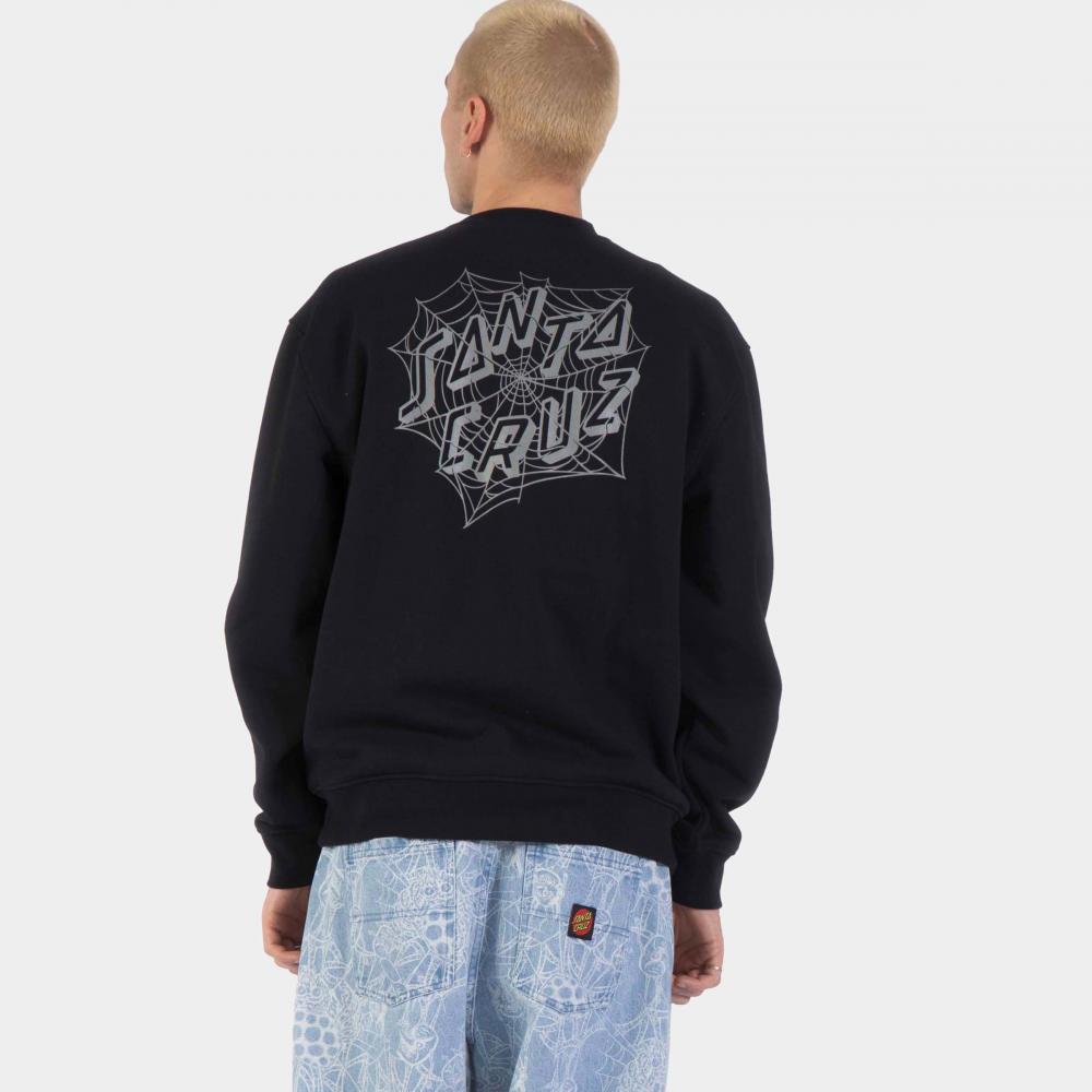 Sweat col rond Santa Cruz Web Black