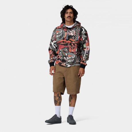 Santa Cruz Zip Hood (Eu) Collage Zip Hood