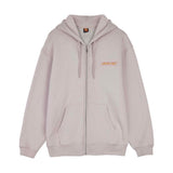 Sweat zippé à capuche Santa Cruz Classic Strip Fade Warm Grey