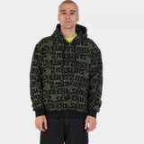 Sweat zippé à capuche Santa Cruz Punk Web Black / Green Web