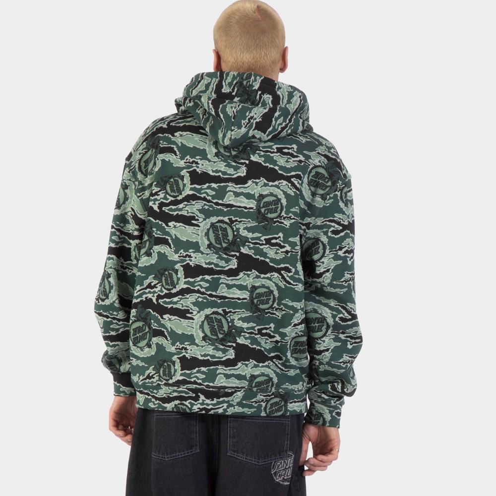 Sweat zippé à capuche Santa Cruz Cooper Fuse Camo