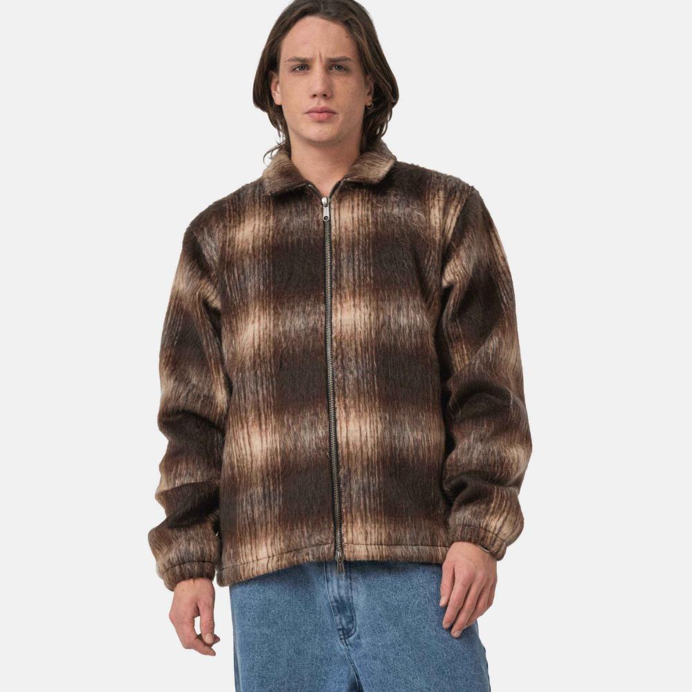 Veste Santa Cruz Hideout Brown Check