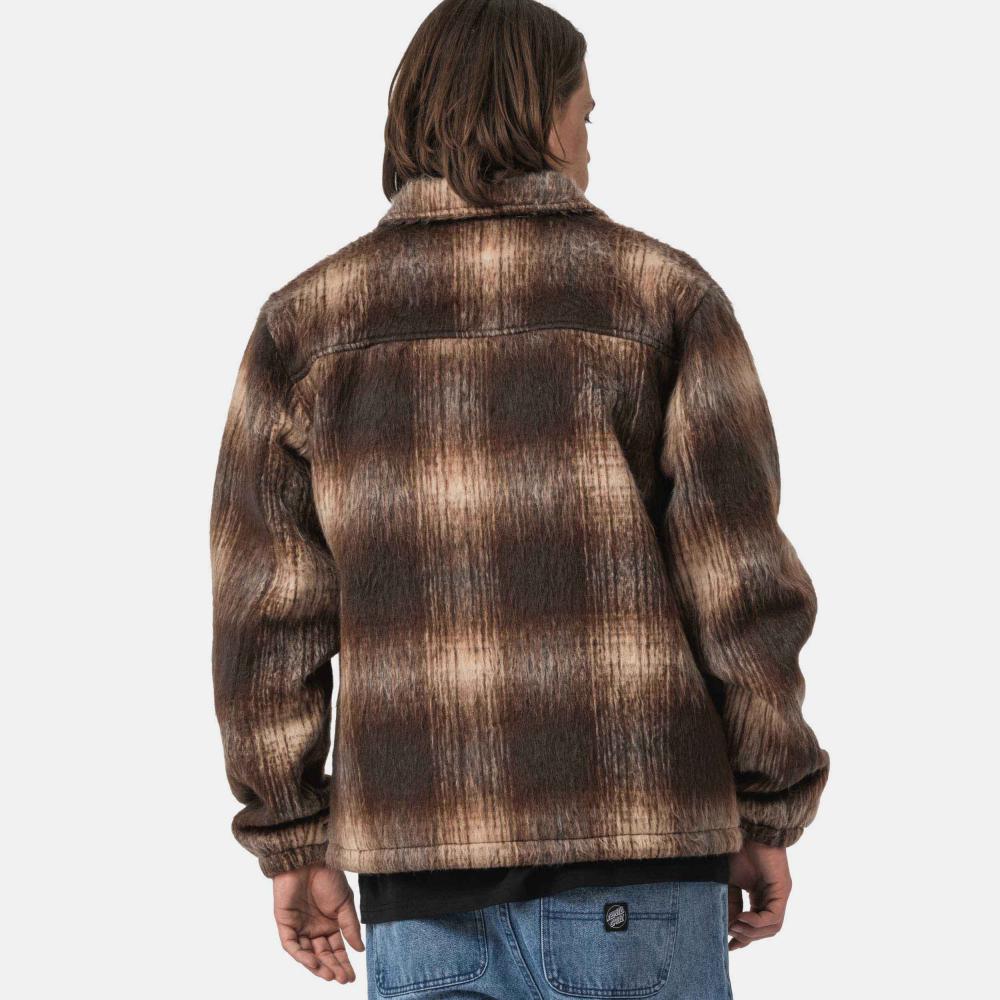Veste Santa Cruz Hideout Brown Check