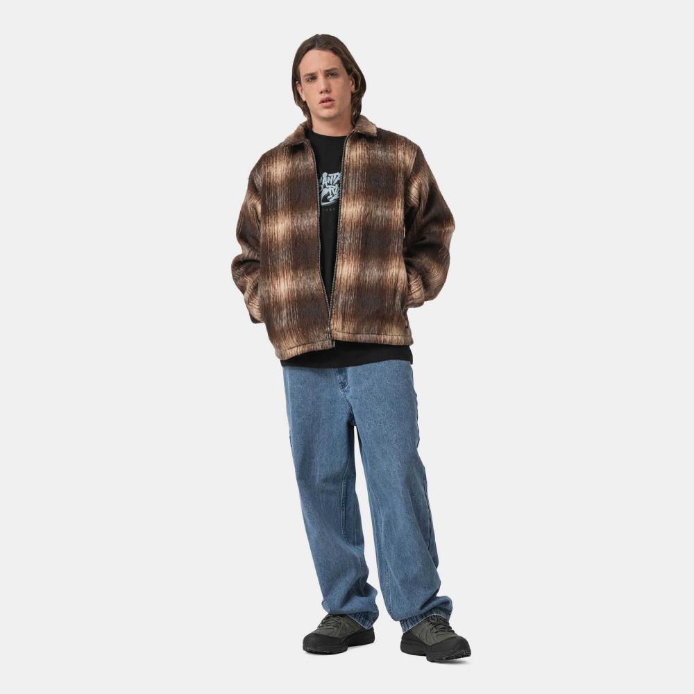 Veste Santa Cruz Hideout Brown Check