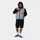 Veste Santa Cruz Cache Reversible Vest Razor Wire / Moss