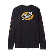 Tee-shirt manches longues Santa Cruz Knibbs Cryptic Black