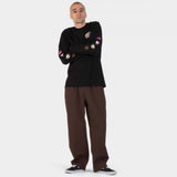 Tee-shirt manches longues Santa Cruz Knibbs Cryptic Black
