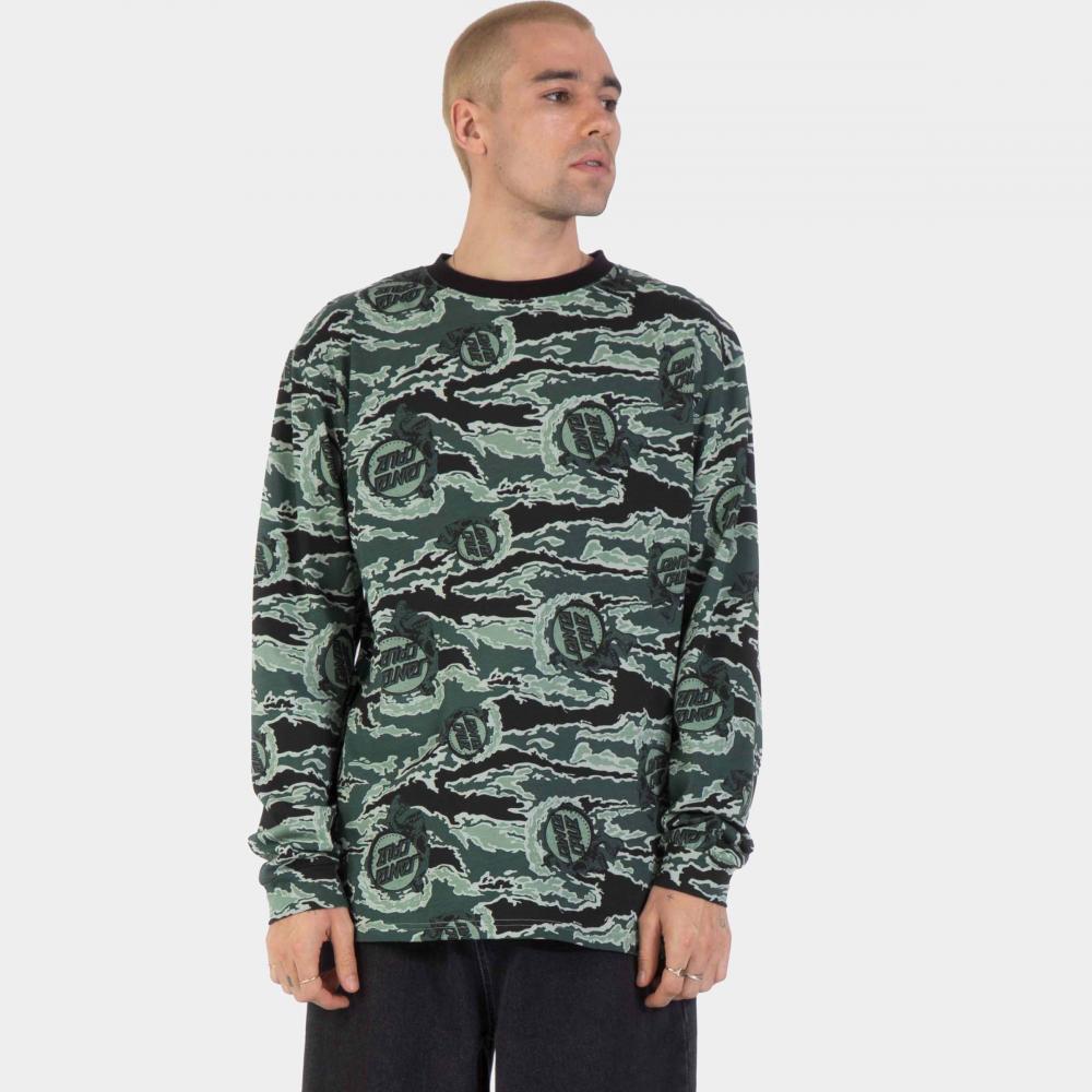 Tee-shirt manches longues Santa Cruz Evan Fuse Camo