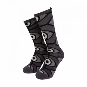 Chaussettes Santa Cruz Salba Eyes Socks (2 Pack) Black & White