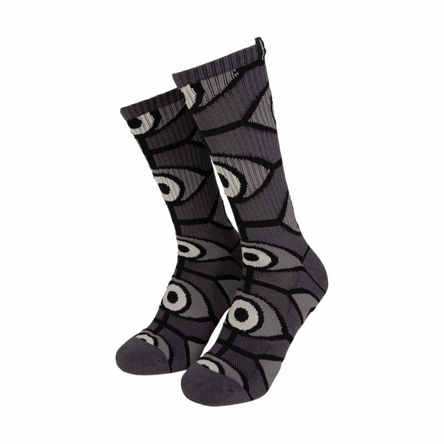 Chaussettes Santa Cruz Salba Eyes Socks (2 Pack) Black & White