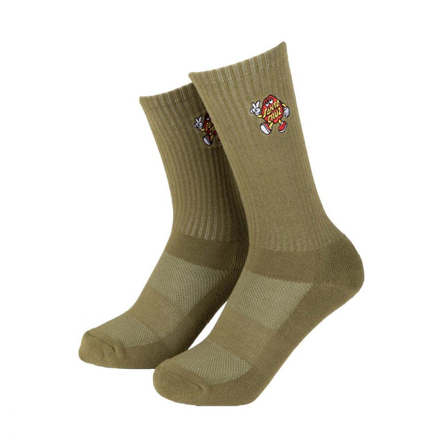 Chaussettes Santa Cruz Dot Guy Deep Olive