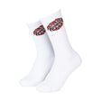 Chaussettes Santa Cruz Broken Dot White
