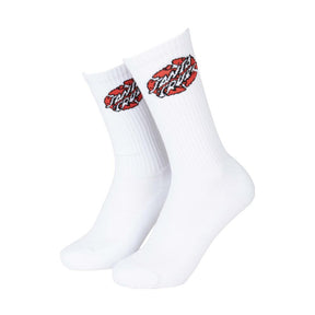 Chaussettes Santa Cruz Broken Dot White