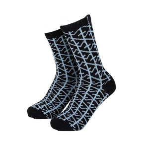 Chaussettes Santa Cruz Tired Black / Blue