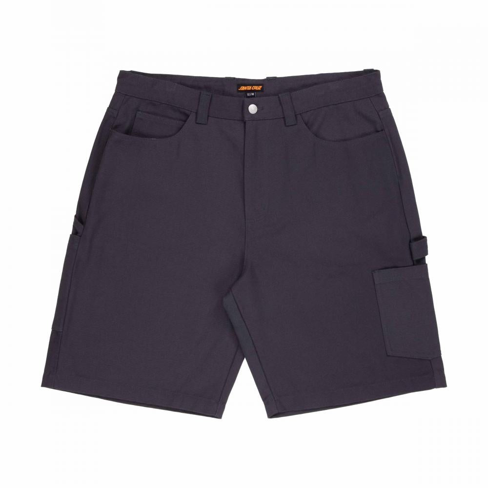 Short Santa Cruz Carpenter Big Washed Black Canvas