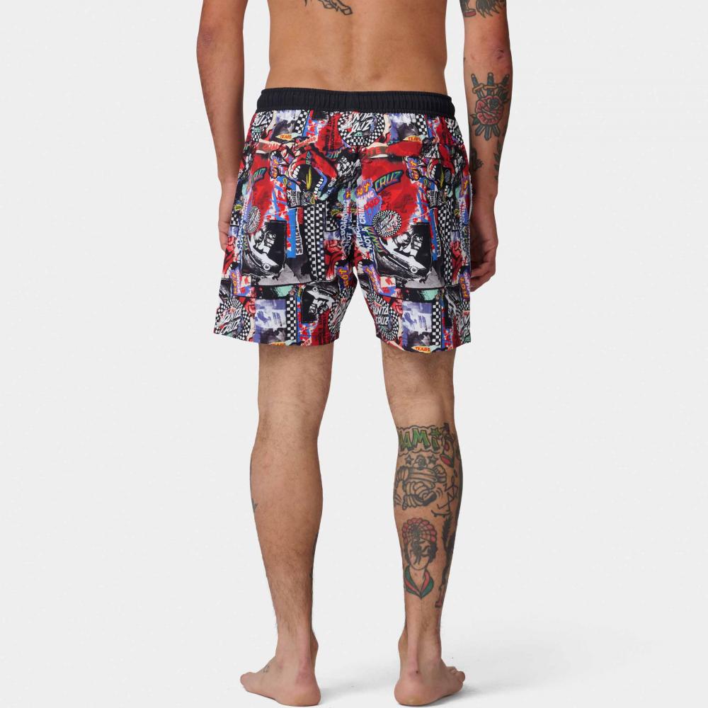 Short Santa Cruz Collage Swimshorts Collage