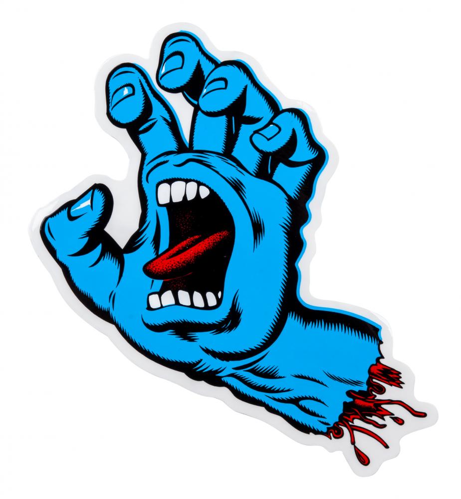 Santa Cruz Stickers (Uk) Screaming Hand Sticker 10Pk