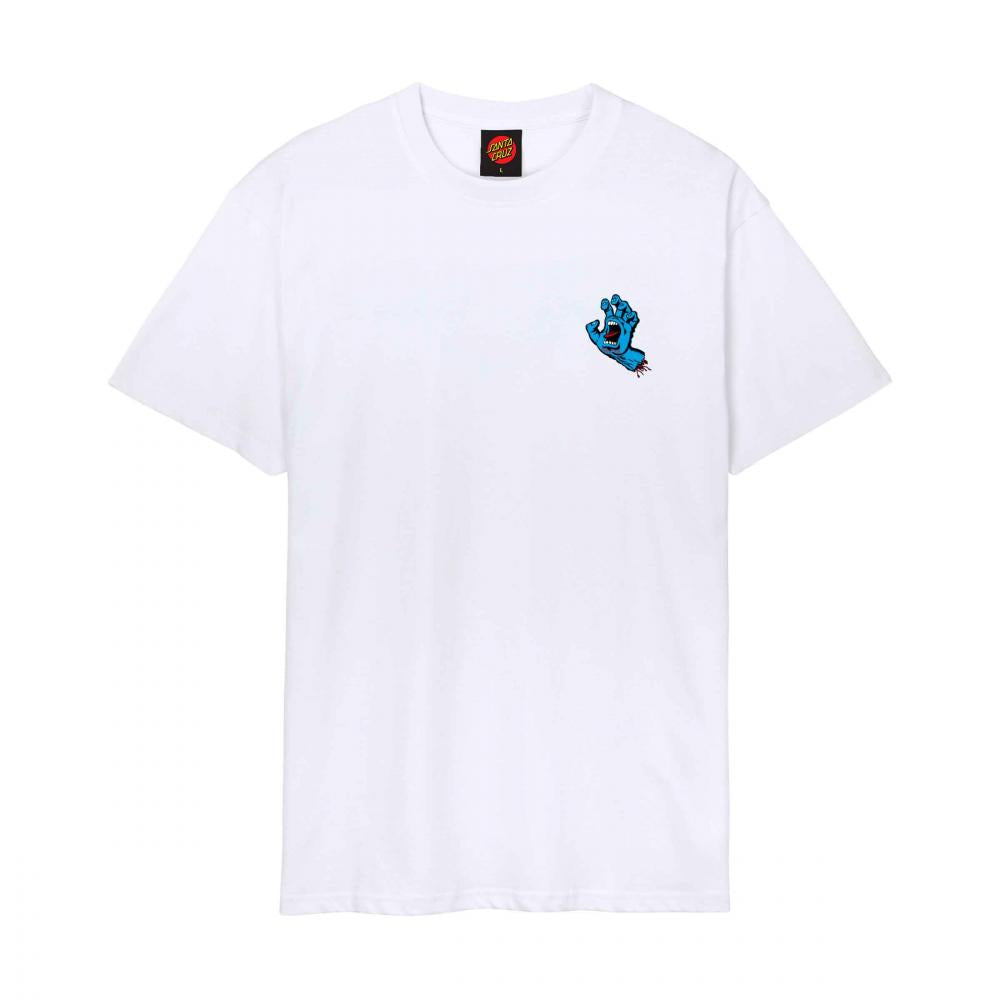 Santa Cruz T-Shirt (Eu) Screaming Hand Chest T-Shirt
