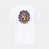 Tee-shirt Santa Cruz Grabke All Around Stack White
