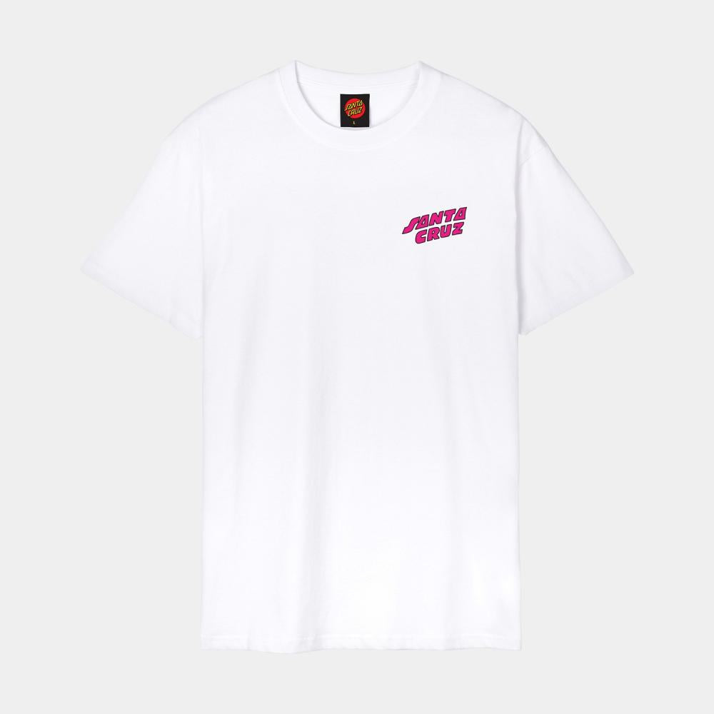 Tee-shirt Santa Cruz Grabke All Around Stack White